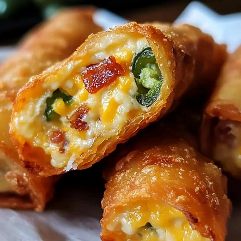 Bacon Jalapeño Eggrolls