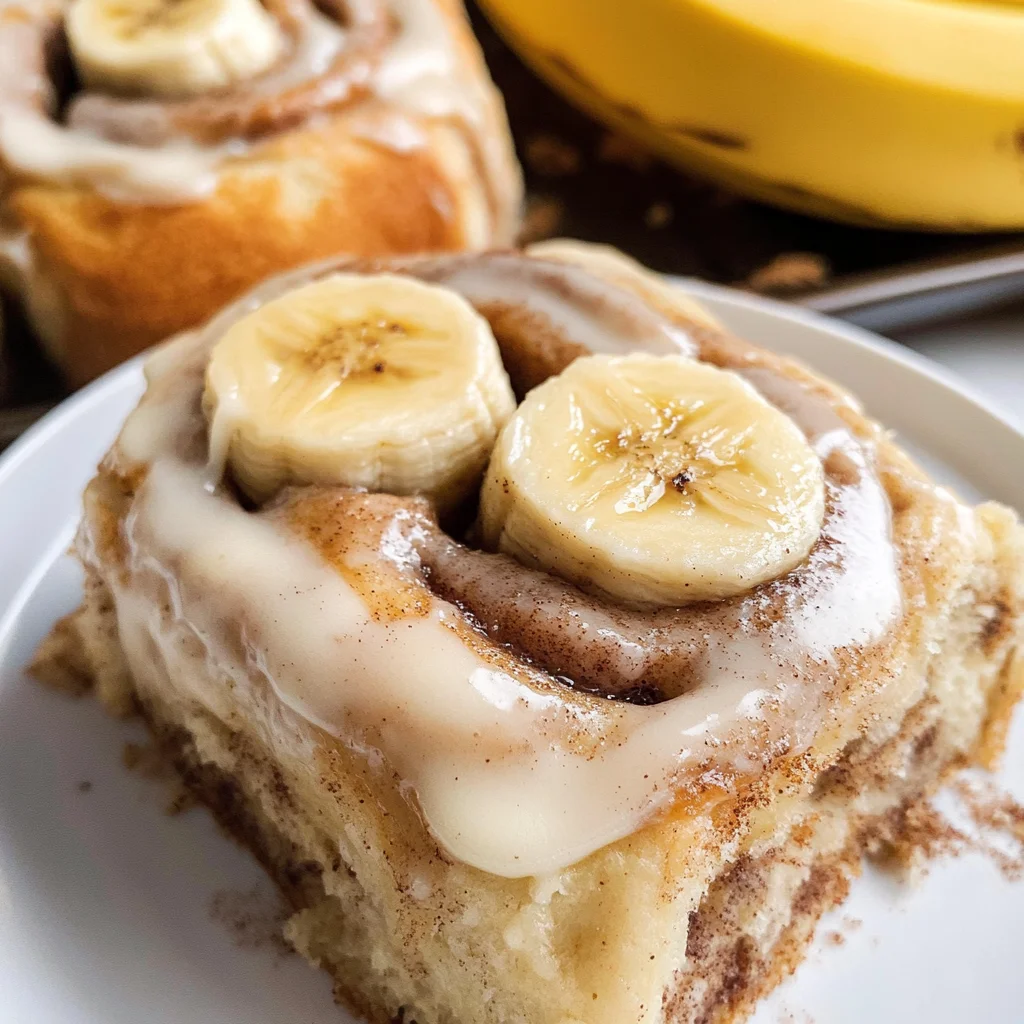 Banana Bread Cinnamon Rolls