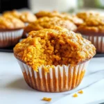 Healthy Greek Yogurt Pumpkin Muffins
