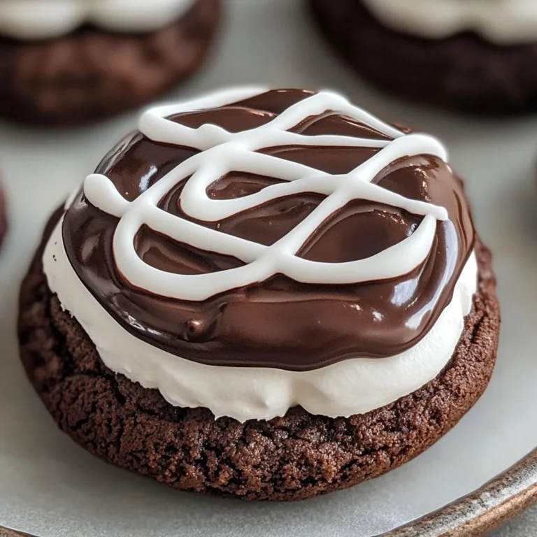 Hostess Cupcake Cookies