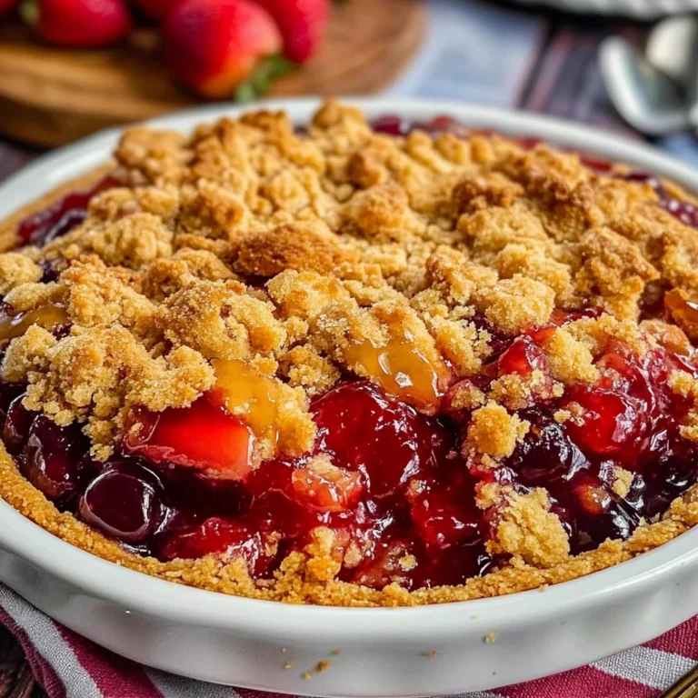 Peanut Butter and Jelly Cobbler