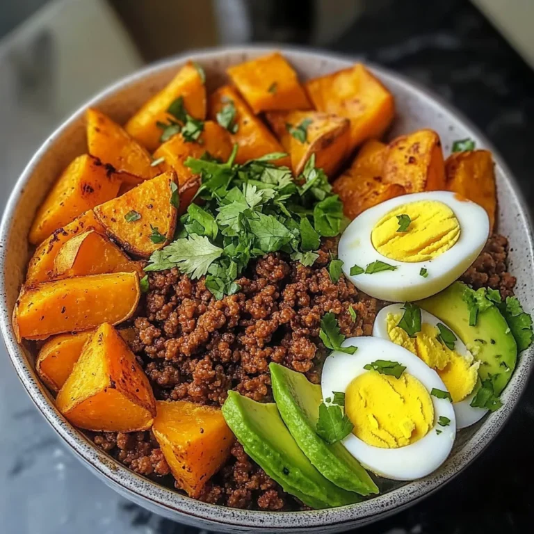 Protein Power Bowl with Sweet Potatoes & Avocado