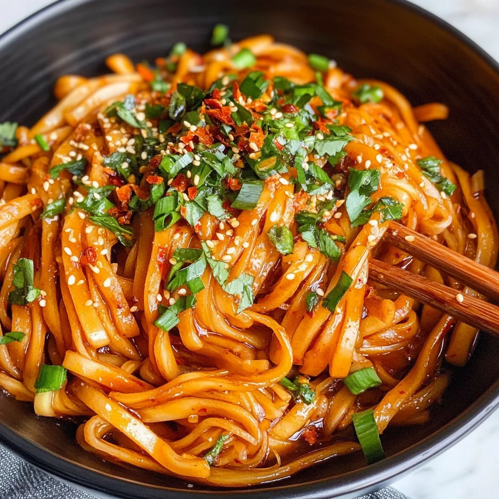 Shallot Chili Oil Noodles