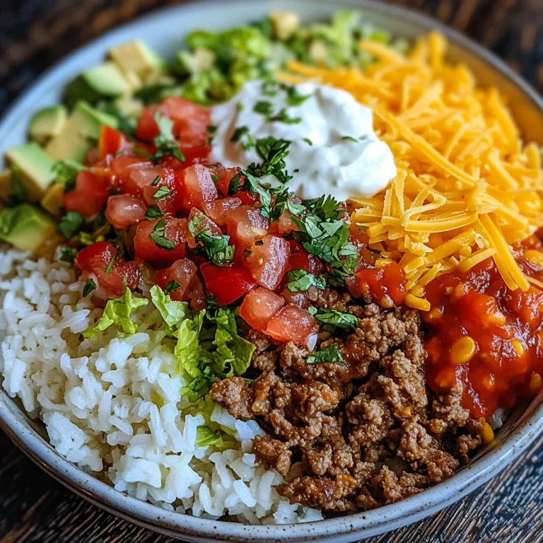 Taco Rice Bowl