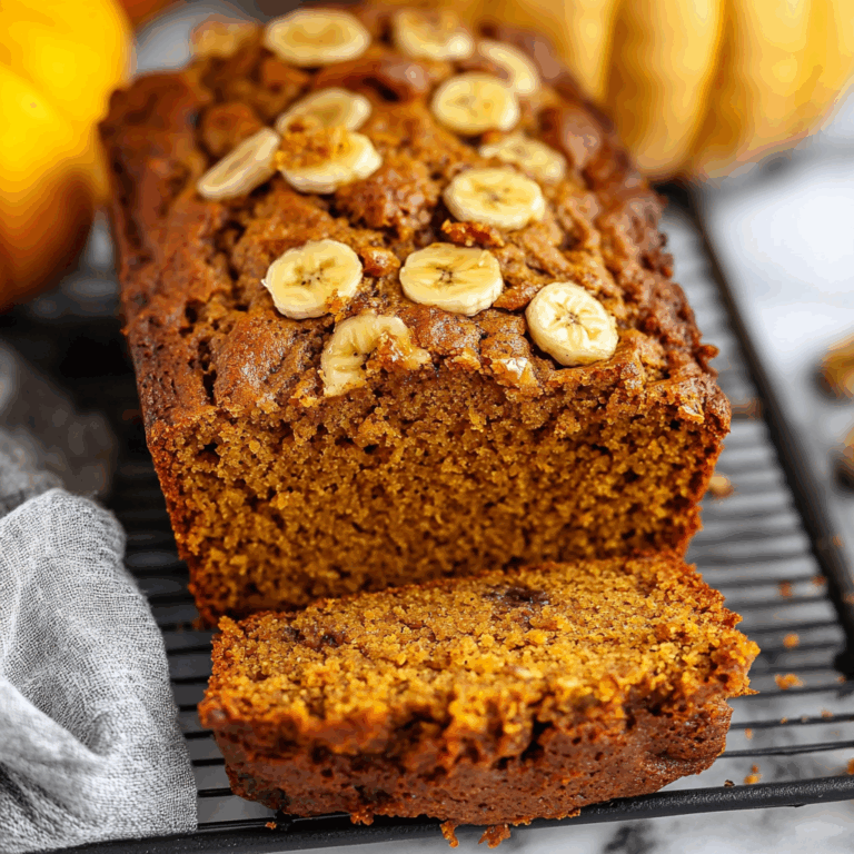 Pumpkin Banana Bread Recipe