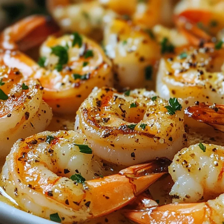 Garlic Parmesan Roasted Shrimp